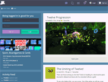 Tablet Screenshot of imtwelve.com